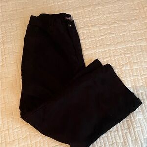 Men's Black Corduroy Pants Poleystzr